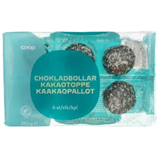 Coop kakaopallid 210 g
