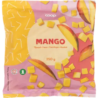 Coop Mangokuubikud 250 g