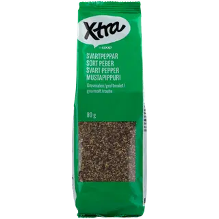 Xtra jämedalt jahvatatud must pipar 80g