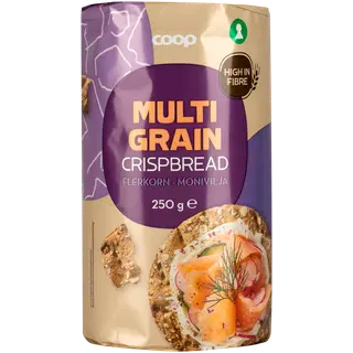 Coop mitmevilja täisteranäkileib 250g