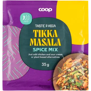 Coop tikka masala maitseainesegu 35 g