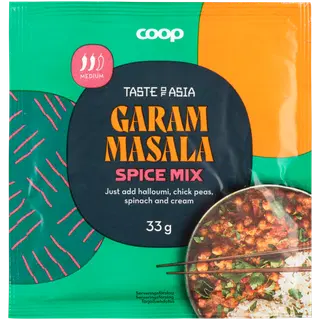 Coop garam masala maitseainesegu 33 g