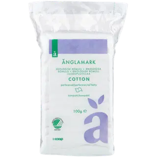Änglamark puuvilla padjad 100g