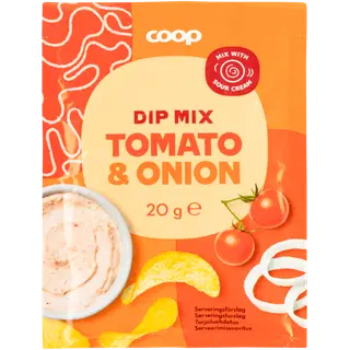 Coop dipisegu tomati-sibulamaitseline 20g
