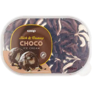 Coop Gourmet šokolaadijäätis 900 ml
