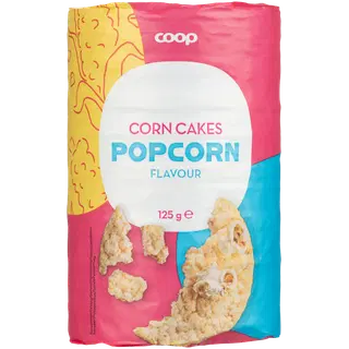 Coop popkornimaitselised maisigaletid 125g