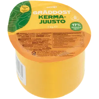 Coop koorejuust 17%, 1 kg