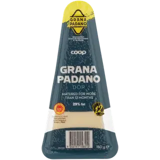 Coop Grana Padano juust 12 kuud, 150 g