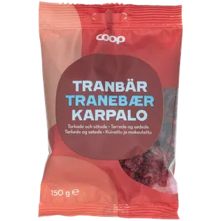 Coop kuivatatud jõhvikad 150g