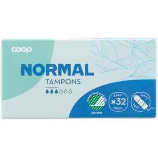 Coop tampoonid Normal 32tk