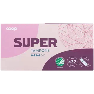 Coop tampoonid Super 32tk