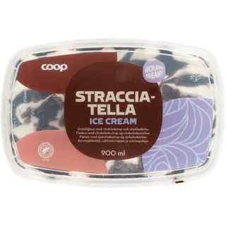 Coop Gourmet Stracciatella Jäätis 900 ml