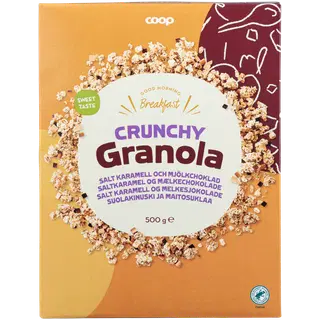 Coop Granola Salted Caramel 500g
