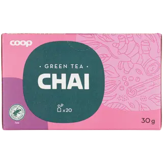 Coop roheline tee Chai 20x1,5g RFA