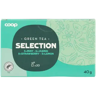 COOP rohelise tee assortii 4x5tk 40g