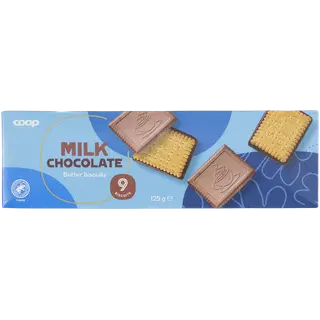 Coop piimašokolaadi võiküpsis 125g