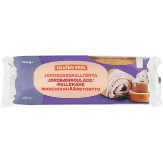 Coop Maasikarullbiskviit 350 G