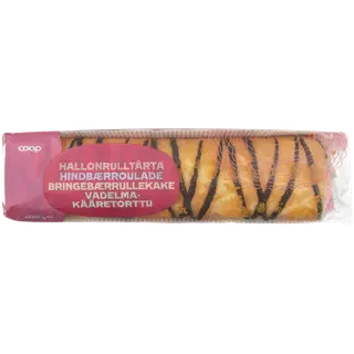 Coop Rullbiskviit Vaarikakreemitäidisega 400 G