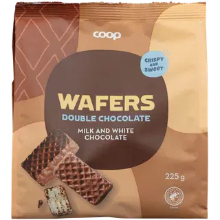 Coop vahvlitükid šokolaadimaitselised 225g