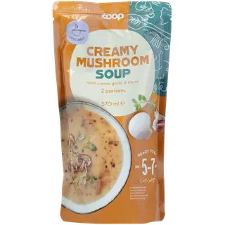 Coop kreemine šampinjonisupp 570 ml