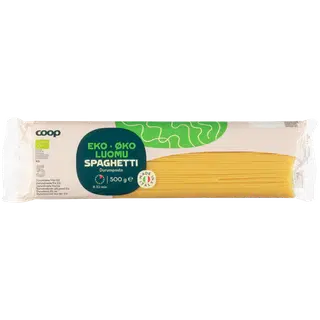 Coop organic spagetti 500g