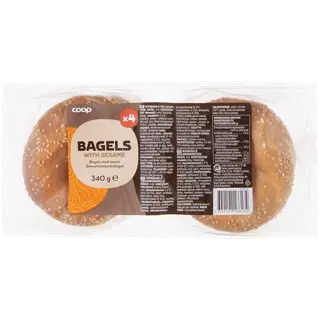 Coop Nisubagelid Seesamiseemnetega 340 G