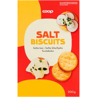 Coop soolased küpsised 200g