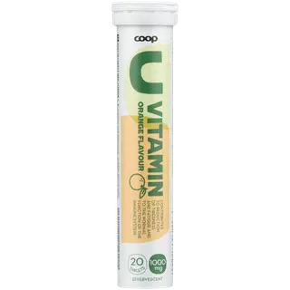Coop Vitamiin C 1000mg apelsin 20tbl