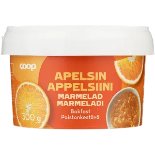 Coop küpsetuskindel apelsinimarmelaad 300g