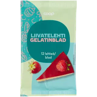 Coop želatiinilehed 20g
