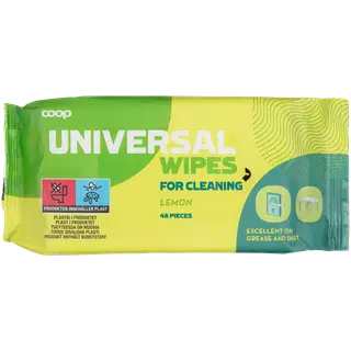 Üldpuhastuslapid Coop lemon 48tk