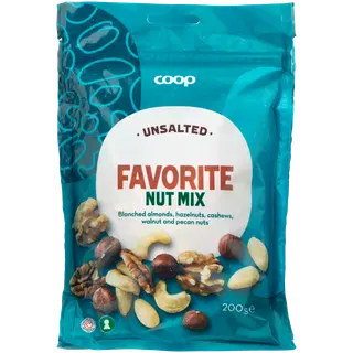 Coop pähklisegu ilma soolata 200g