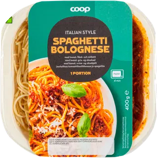 Coop Spaghetti Bolognese 400 G