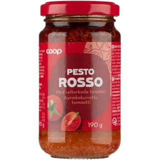 Coop punane pesto tomatitega 190g