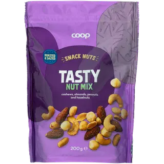 Coop Tasty pähklisegu soolaga 200g