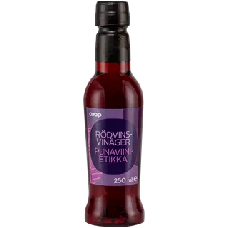 Coop punase veini äädikas 250 ml