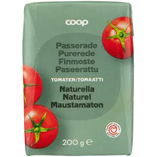Coop püreestatud tomatid 200g
