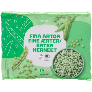 Coop Külmutatud herned 600 g