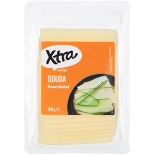 X-tra Gouda juust, viilutatud, 150 g