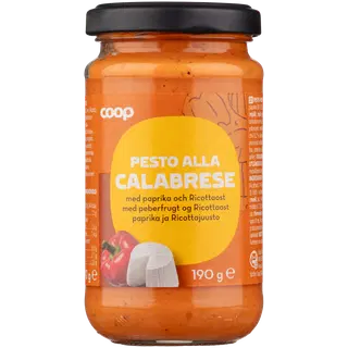 Coop pesto paprika ja ricotta juustuga 190 g