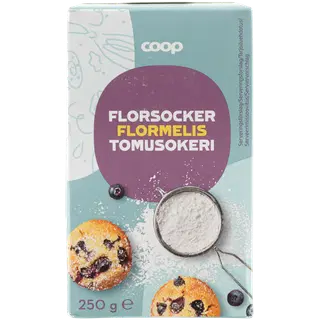 Coop tuhksuhkur 250g