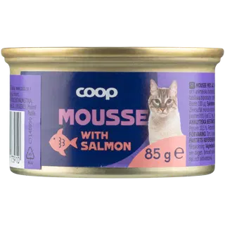 COOP lõhe mousse kassidele 85g