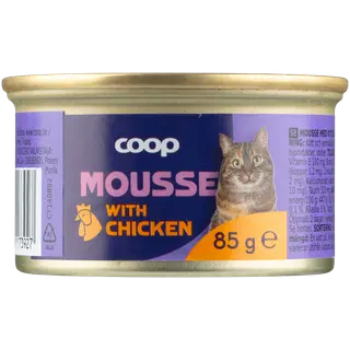 COOP kana mousse kassidele 85g