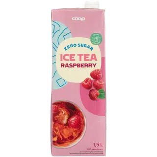 Coop vaarika jäätee suhkruvaba 1,5 l