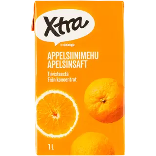 Xtra apelsinimahl 1L