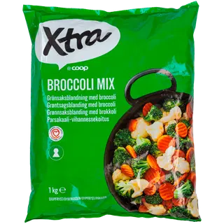 X-Tra Köögiviljasegu Brokkoliga 1 Kg