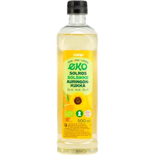 Coop Rafineeritud orgaaniline päevalilleõli 500ml