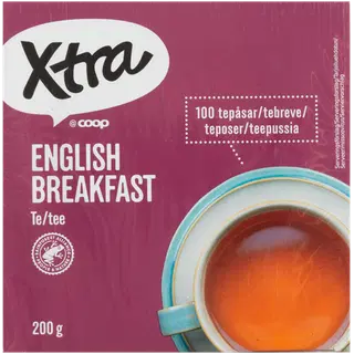 Xtra English Breakfast tee 200g RFA