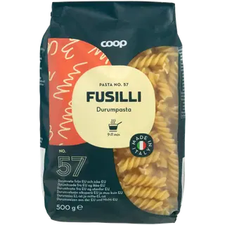 Coop fusilli pasta nr 57 500g