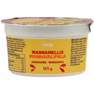 Coop maasikamaisteline mannavahepala, 165 g